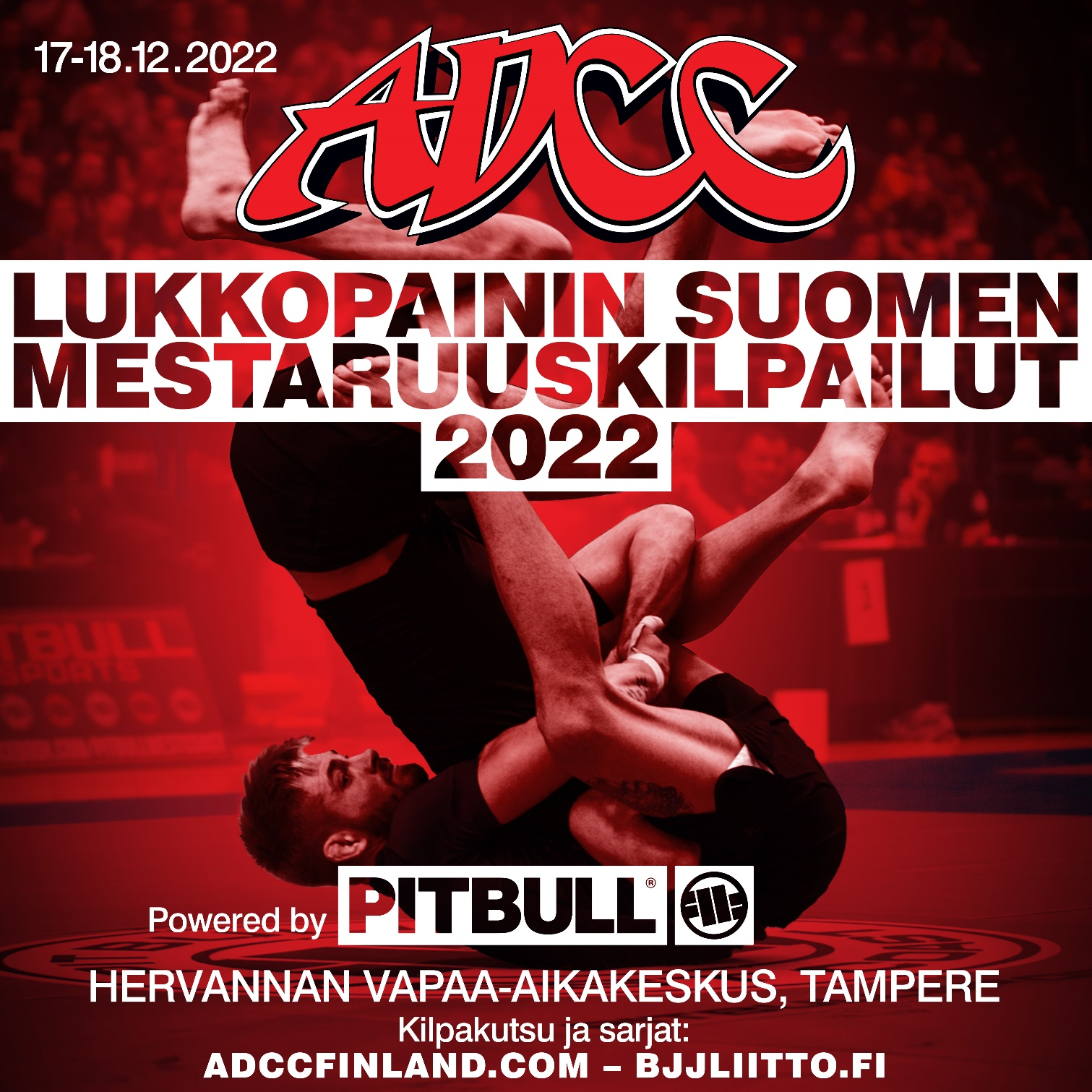 ADCC lukkopainin Suomen Mestaruuskilpailut 2022