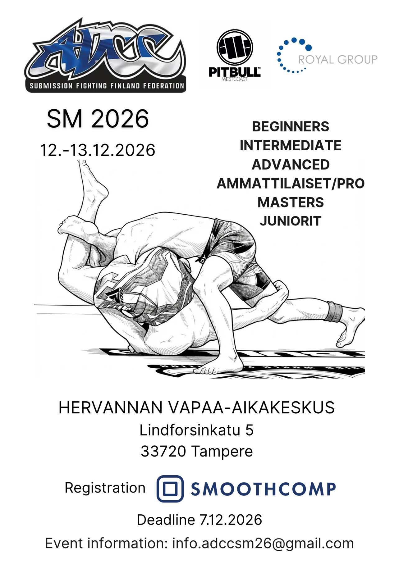 Lukkopainin Suomen Mestaruuskilpailut 2026